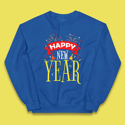 Happy New Year Celebrations Kids Jumper