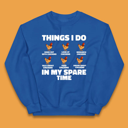 Chickens Things Kids Jumper