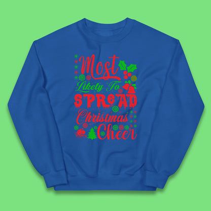 spread christmas cheer jumper