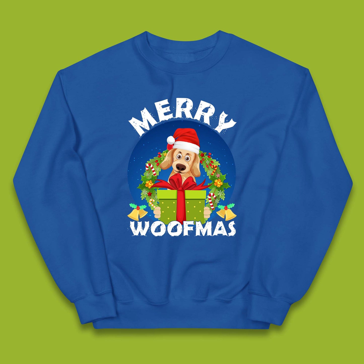 merry woofmas jumper