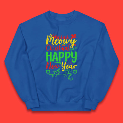 meowy christmas jumper