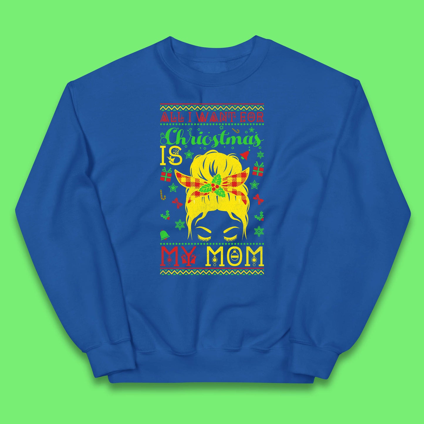 mom christmas jumper