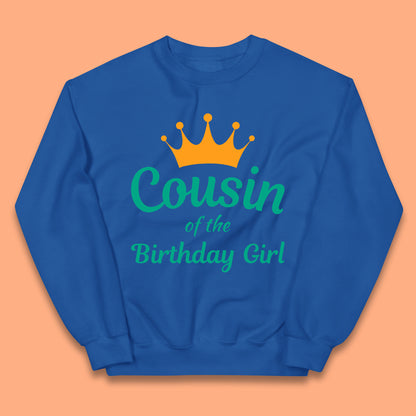 Cousin Of The Birthday Girl Kids Jumper