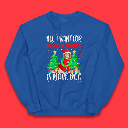 all i want for christmas is more dog jumper
