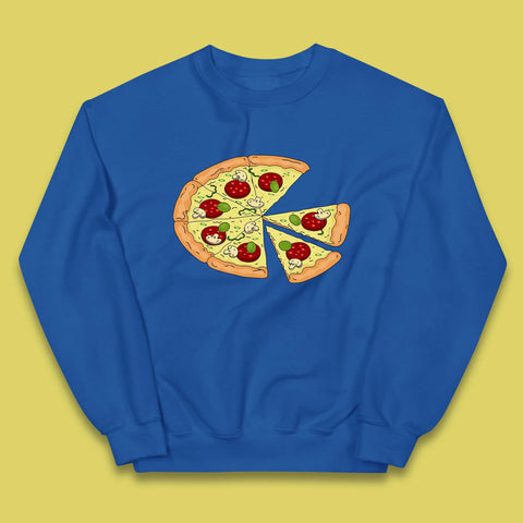 Italian Pizza Pizzaologist Pizza Lover Pizza Holic Pizza Addict Kids Jumper