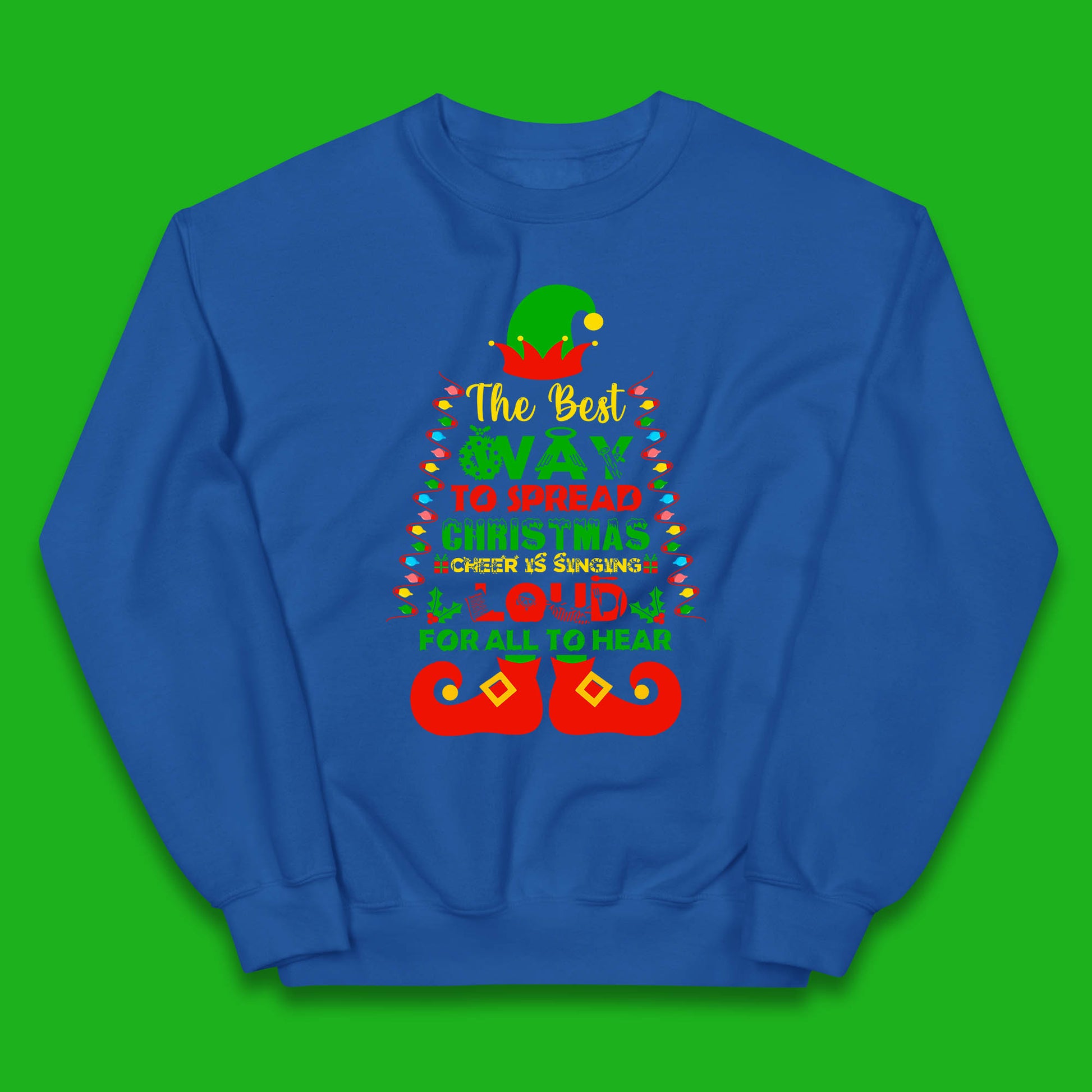 elf christmas jumper