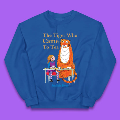 The Tiger Who Came To Tea Kids Jumper