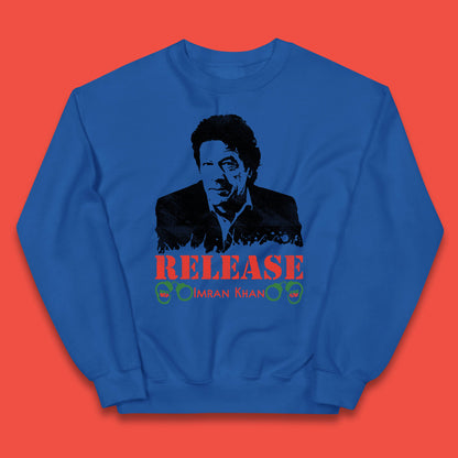 Release Imran Khan Prisoner No 804 Behind You Skipper Stand With Imran Khan Pakistan Pride Of Nation Kids Jumper