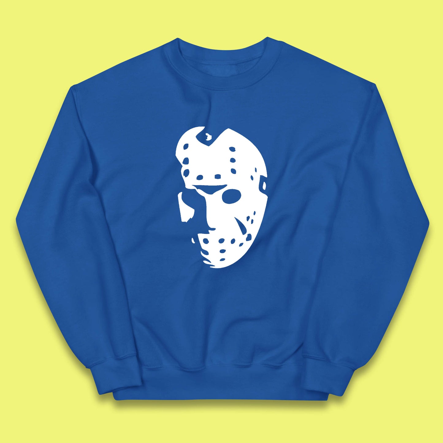 Halloween Jason Voorhees Horror Face Mask Friday The 13th Horror Movie Character Kids Jumper