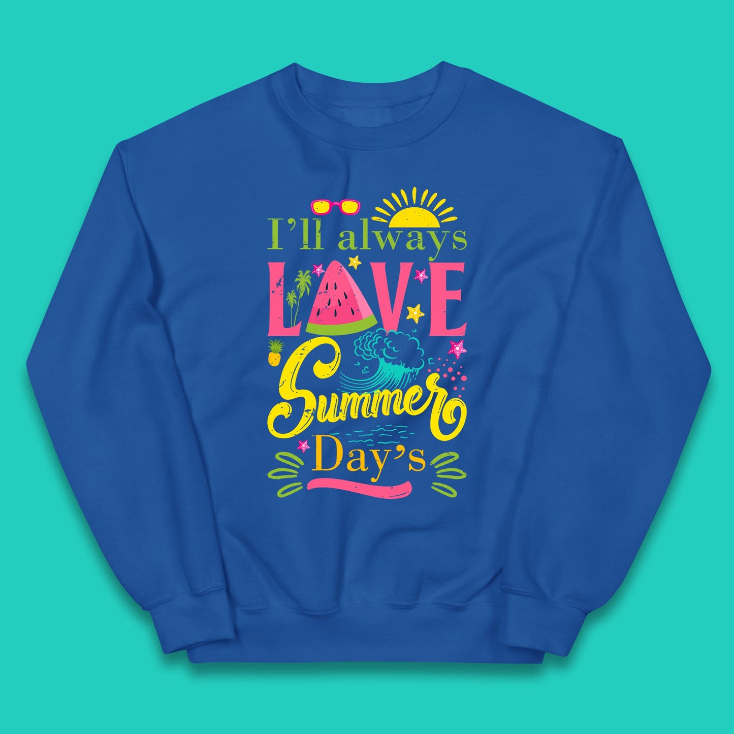 I'll Always Love Summer Day Summertime Love Summer Day's Beach Kids Jumper