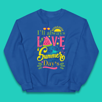 I'll Always Love Summer Day Summertime Love Summer Day's Beach Kids Jumper