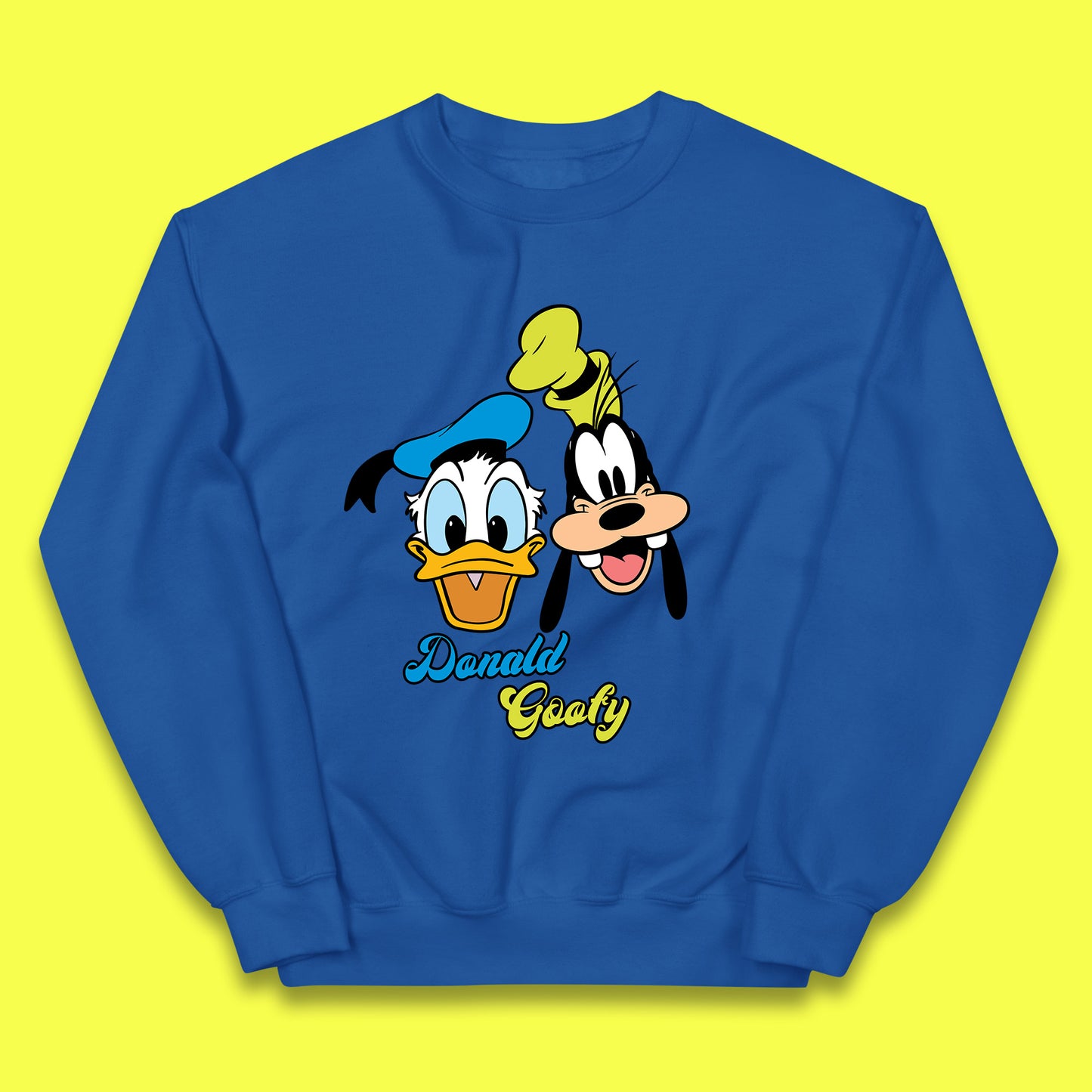 Disney Cartoon Characters Donald Duck And Pluto Goofy Face Disney World Trip Disney Vacation Kids Jumper