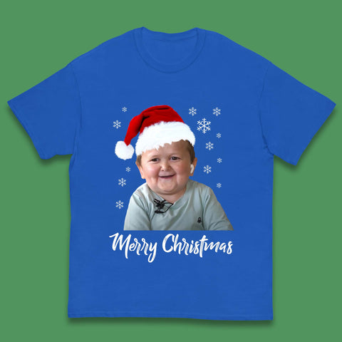 Santa Hasbulla Merry Christmas Kids T-Shirt