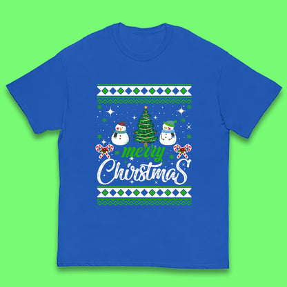 merry christmas snowman t shirt