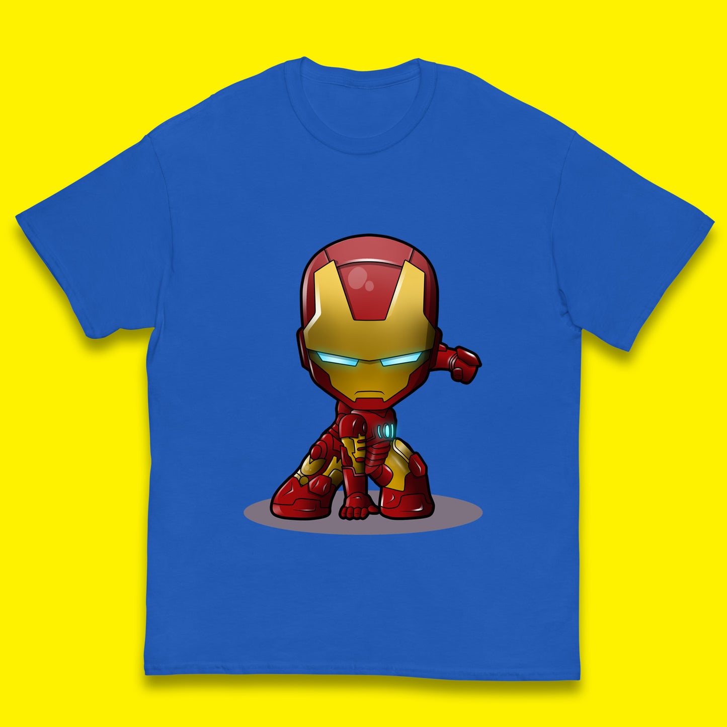 Marvel Avenger Iron Man Movie Character Ironman Costume Superhero Marvel Comics Kids T Shirt