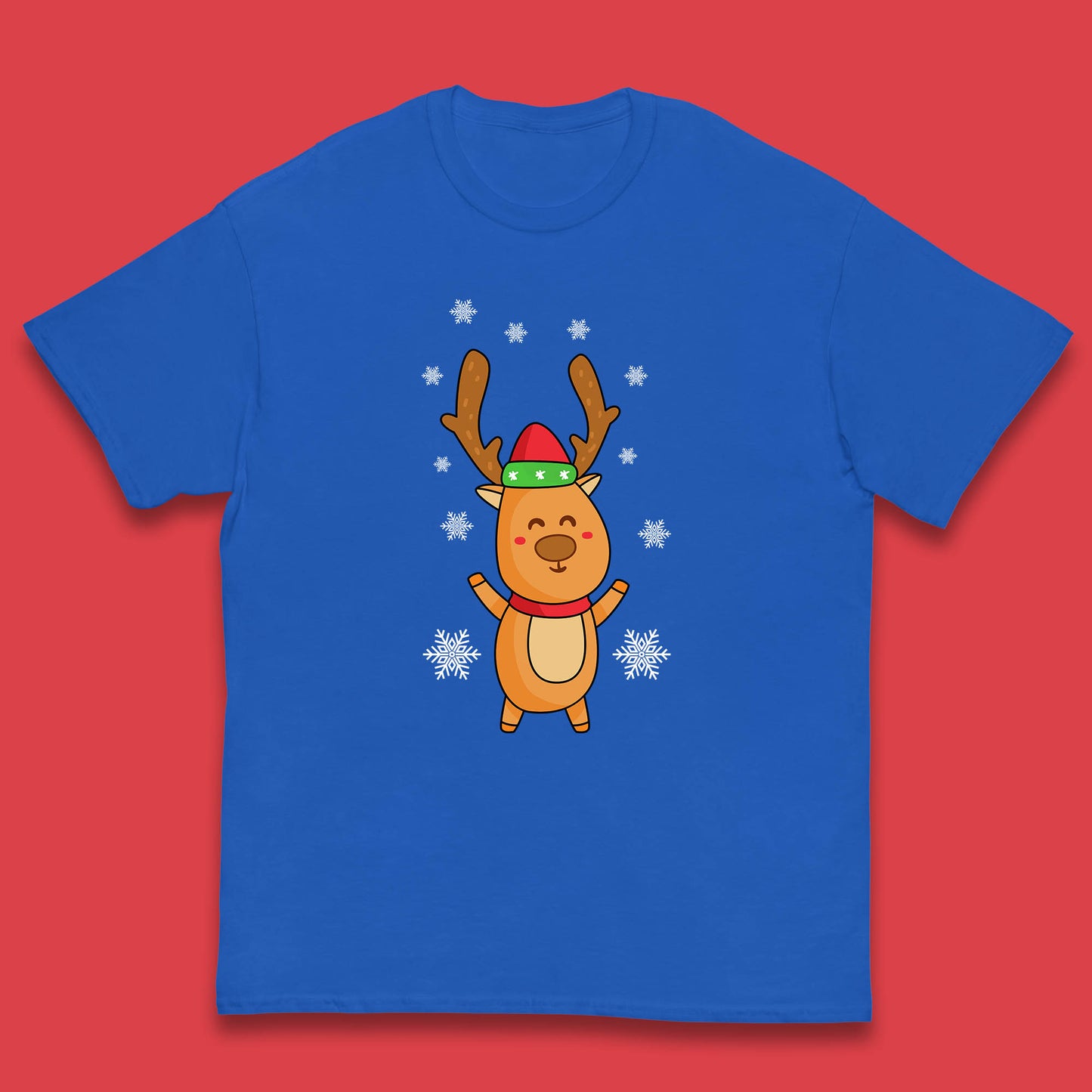 christmas reindeer t shirt