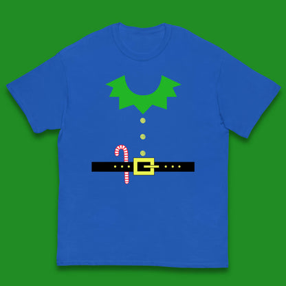 christmas elf costume christmas candy t shirt