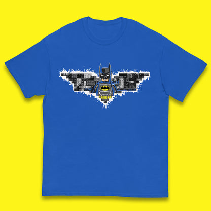 The Lego Batman Movie Superhero Building Bricks Block DC Comics Batman Master Builder Comic Book Character Kids T Shirt