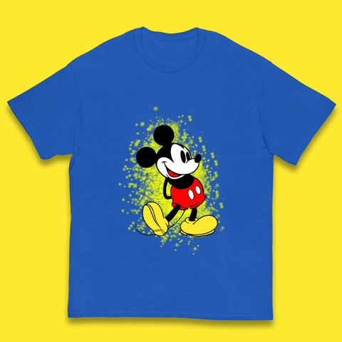 Disney Vintage Mickey Mouse Cartoon Character Disneyland Vacation Trip Disney World Kids T Shirt