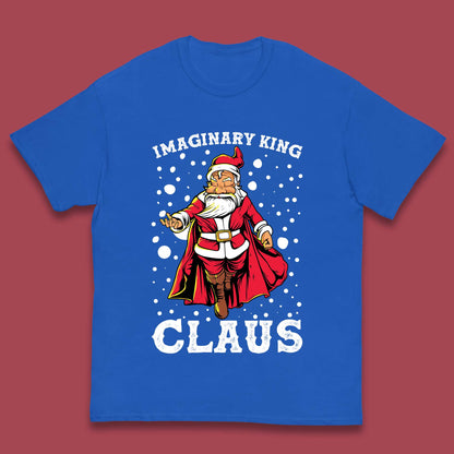 imaginary king santa christmas t shirt