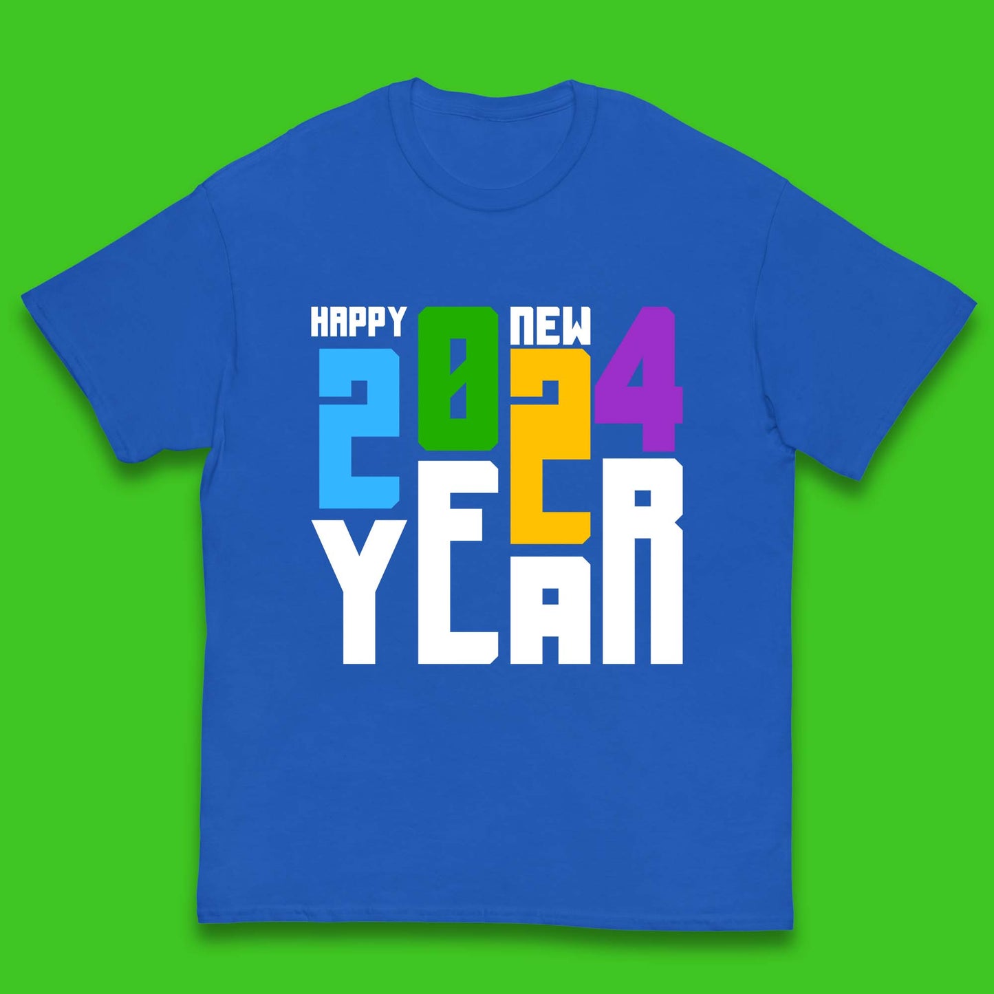 Happy New Year 2024 Kids T-Shirt