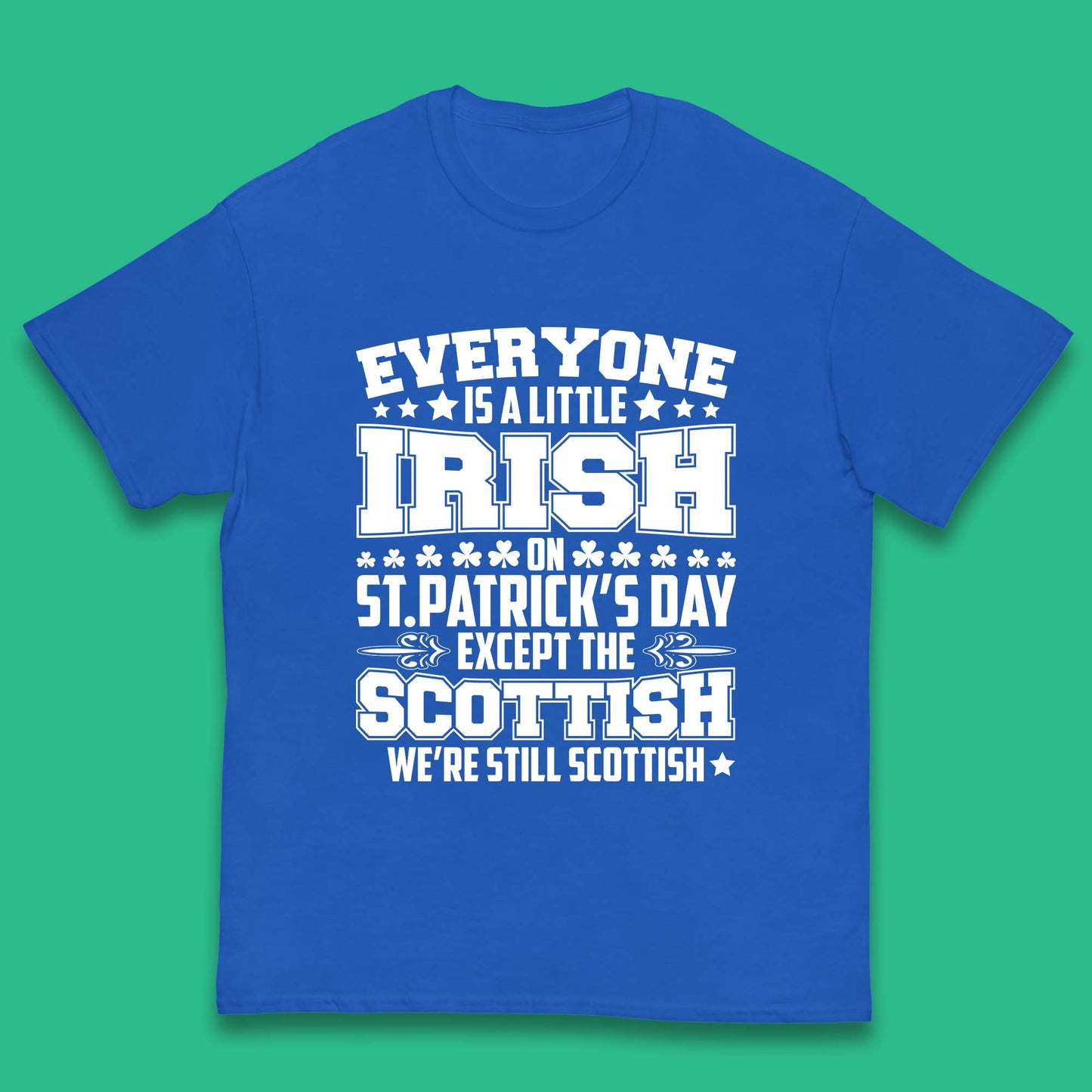 Scottish St Patrick's Day Kids T-Shirt