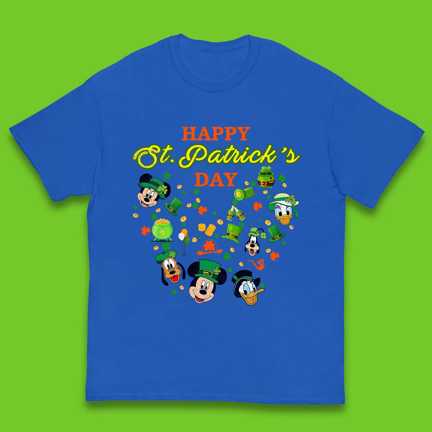 Disney Happy St. Patrick's Day Kids T-Shirt
