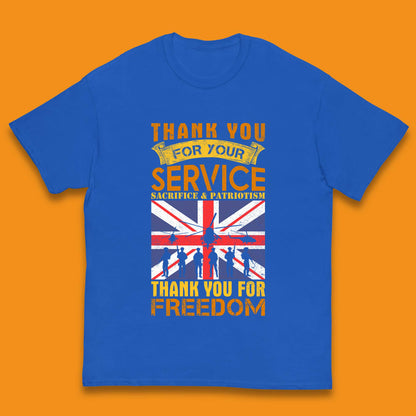 Thank You For Your Service Kids T-Shirt