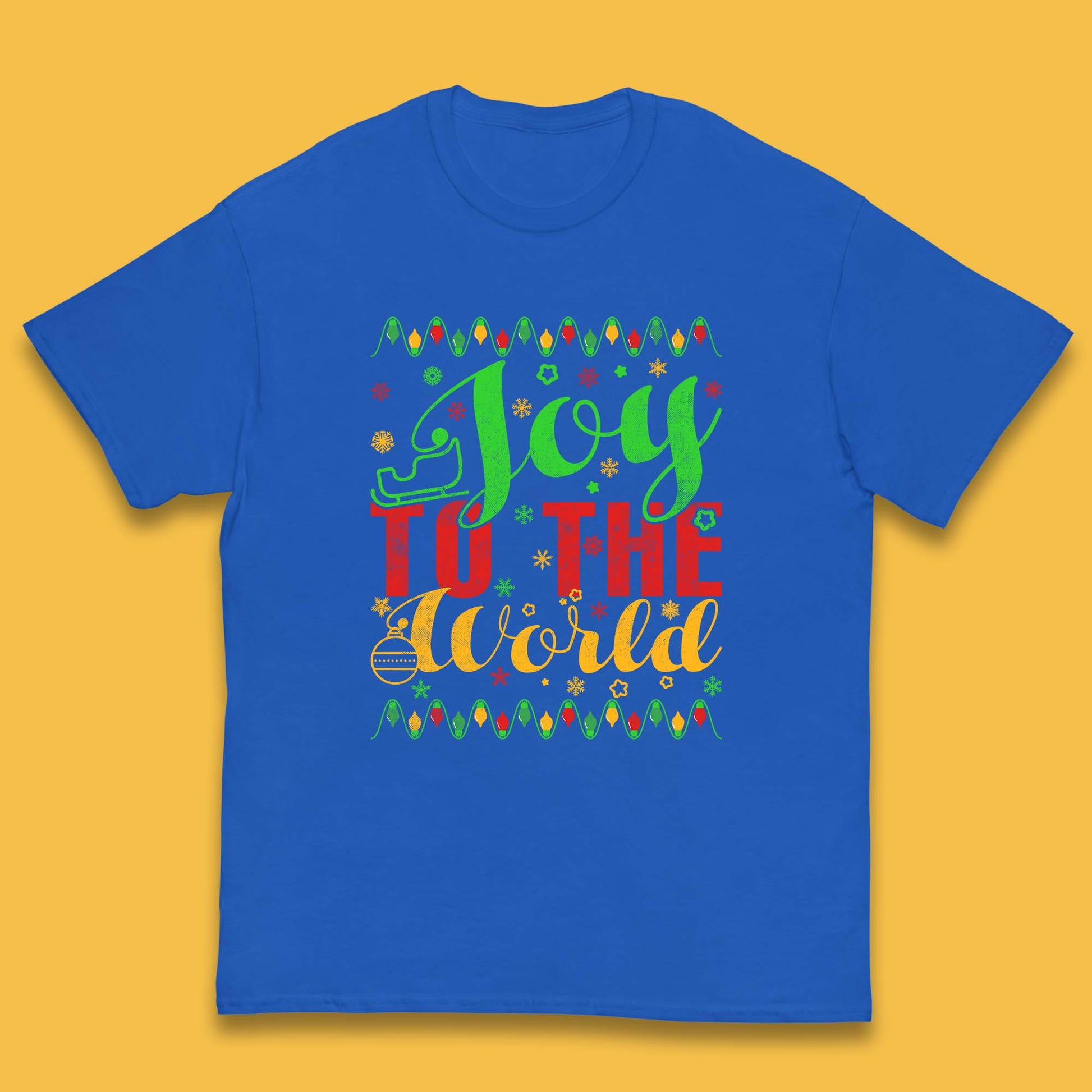 merry christmas joy to the world t shirt