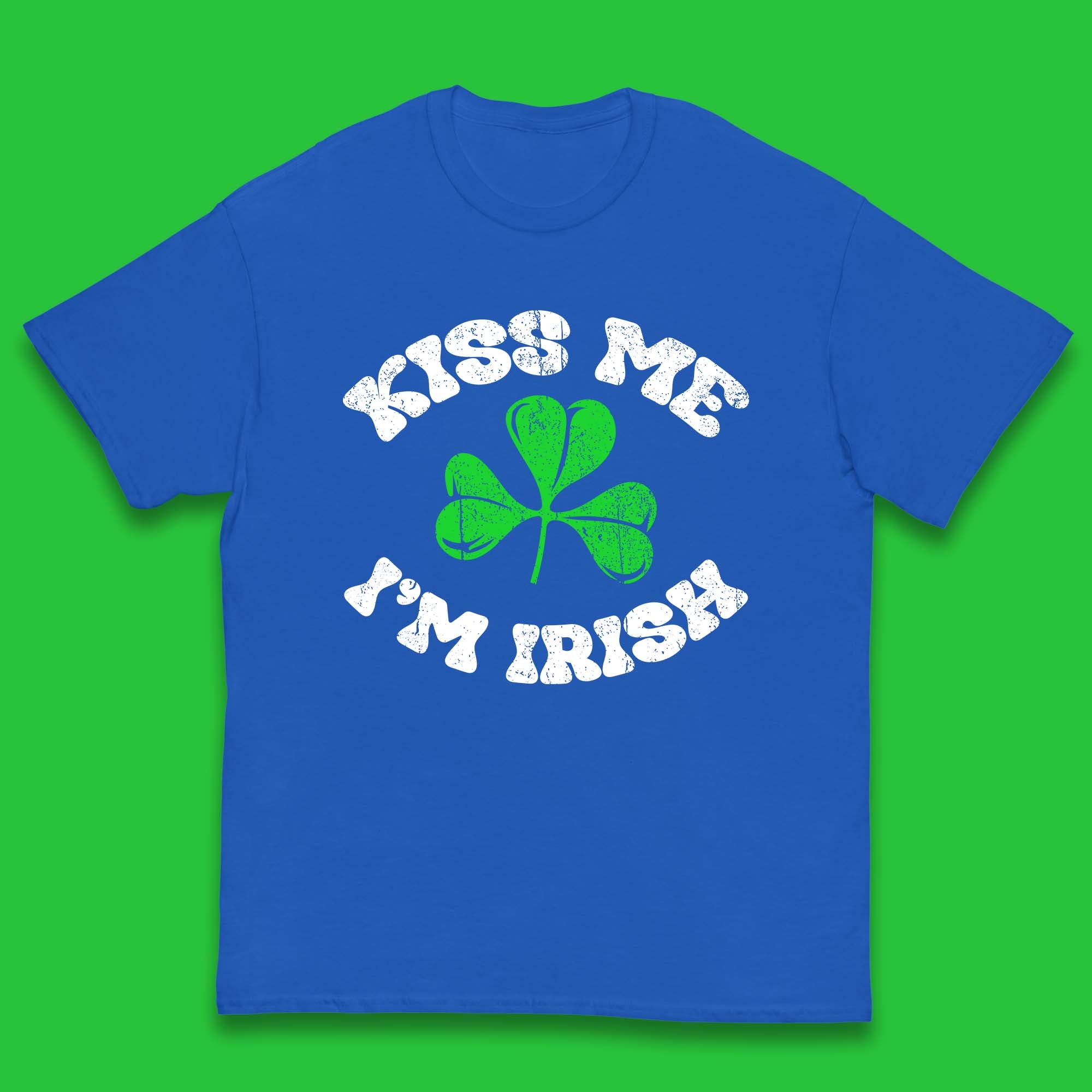 Kiss Me I'm Irish St. Patrick's Day Kids T-Shirt