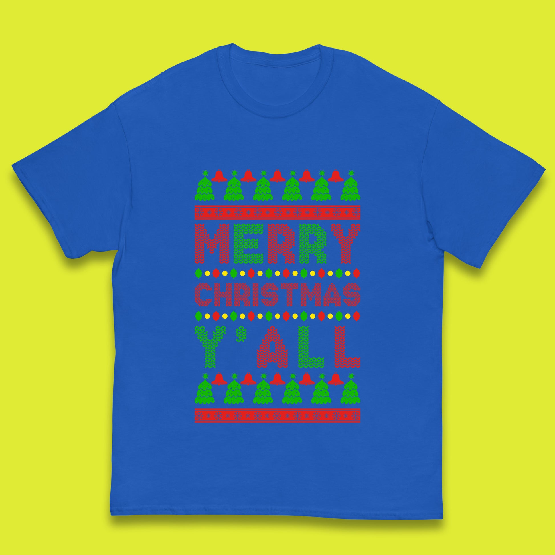 merry christmas y all t shirt