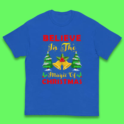 believe in the magic of christmas t shirt
