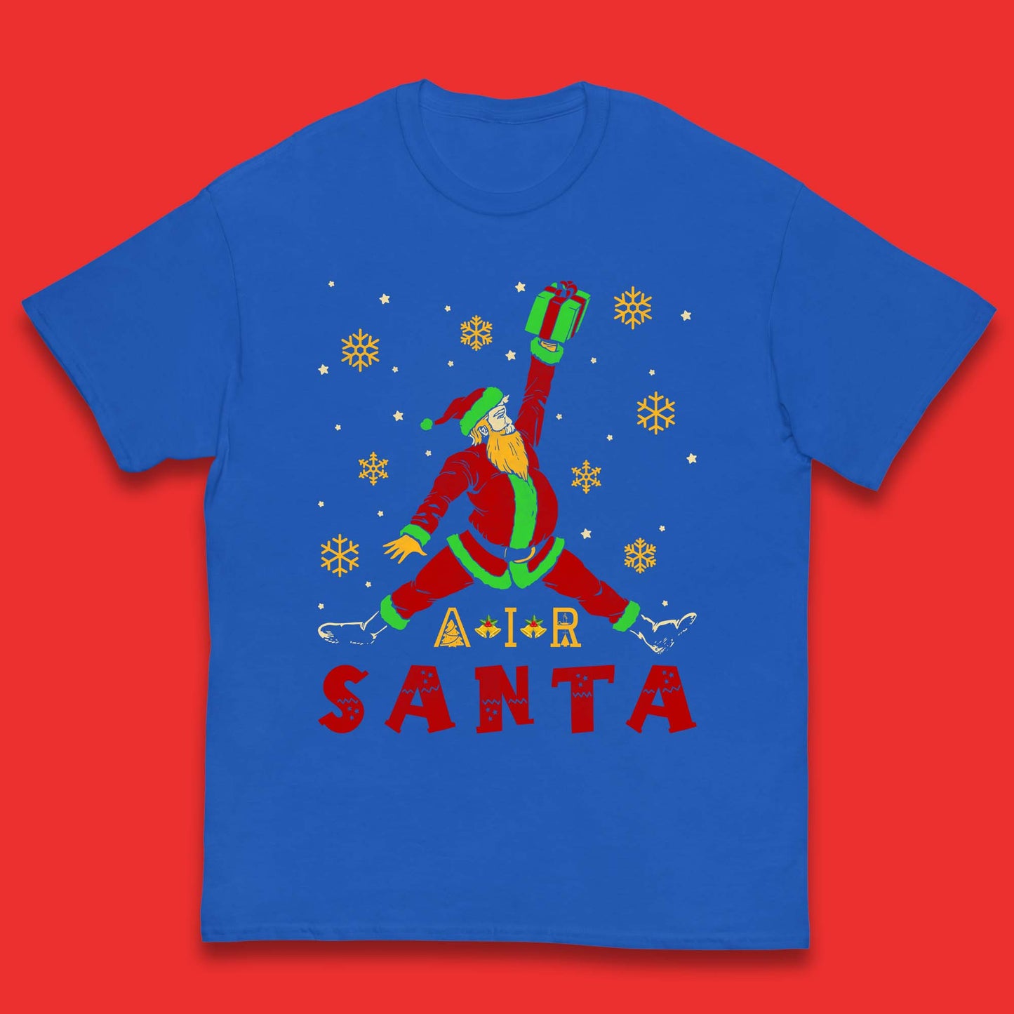 Air Santa Christmas Kids T-Shirt