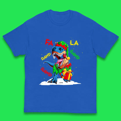christmas dinosaur t shirt