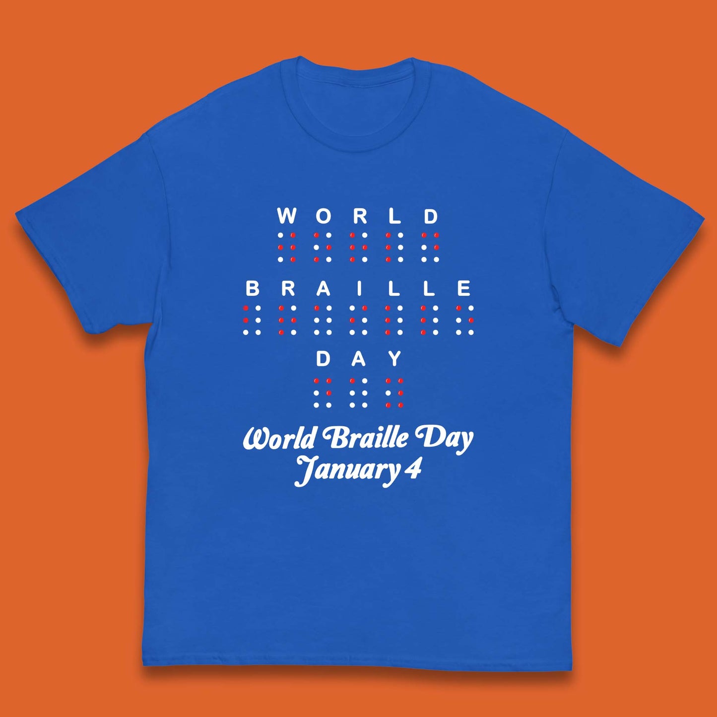 World Braille Day Kids T-Shirt