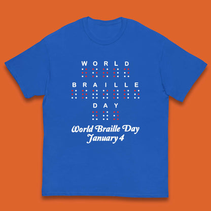 World Braille Day Kids T-Shirt