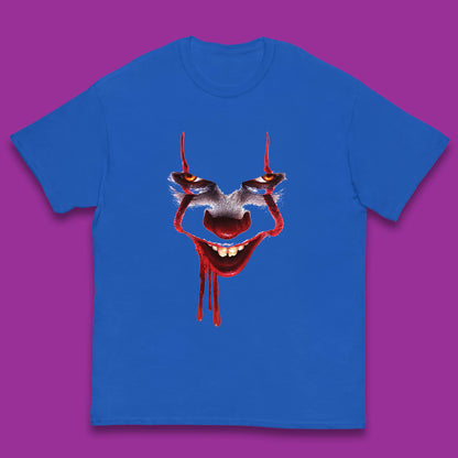 Pennywise Clown IT Chapter 2 Halloween Horror Movie Character Kids T Shirt