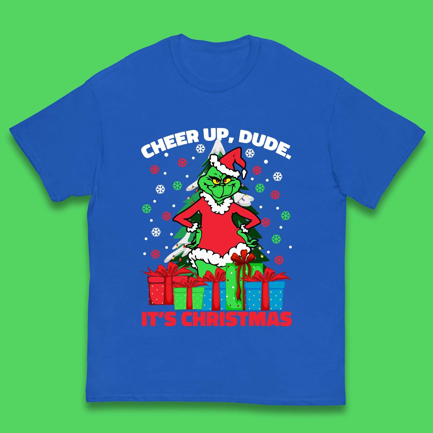 cheer up dude it's christmas t shirt