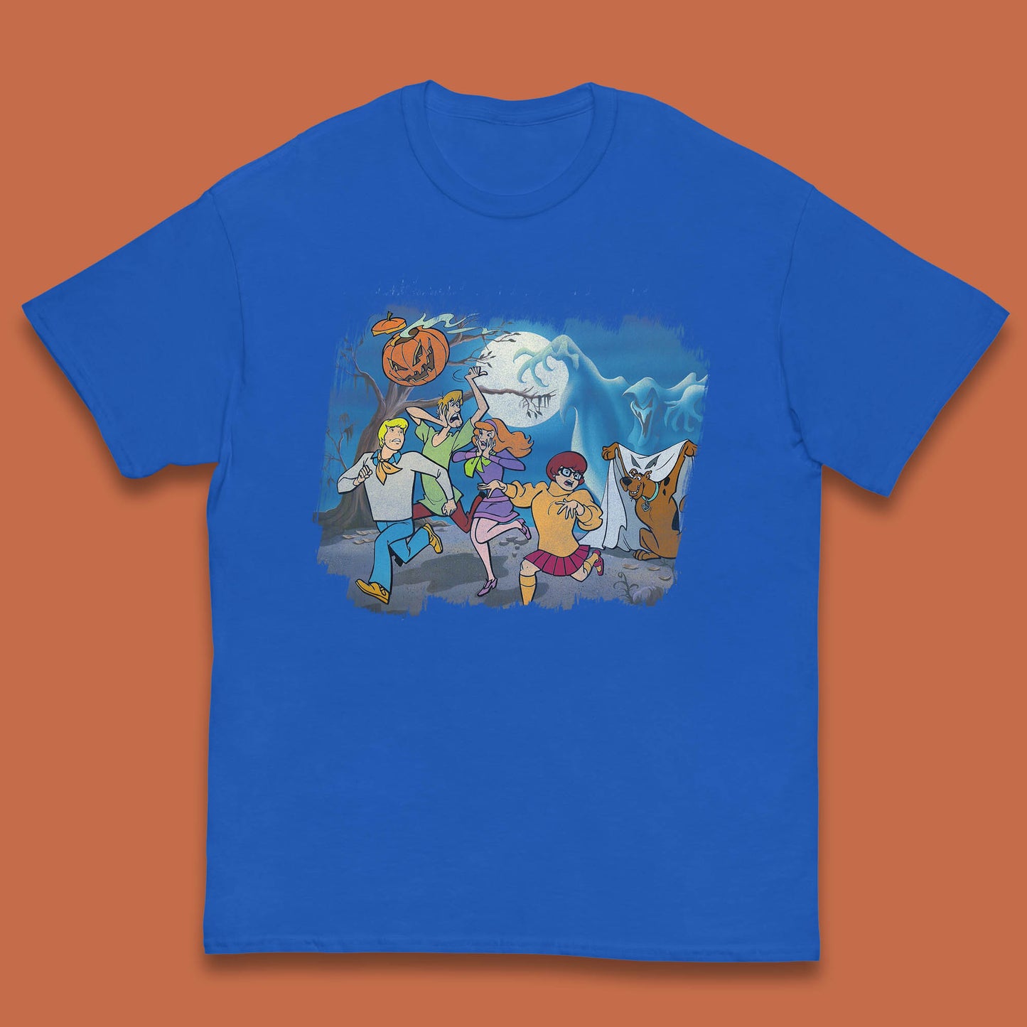 Scooby Doo & Gang Halloween Horror Scary Ghost Haunted Scary Night Kids T Shirt