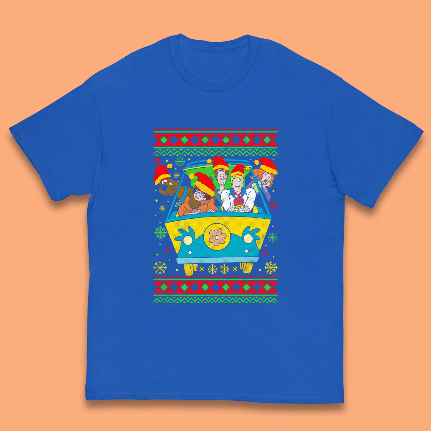 scooby doo christmas t shirt