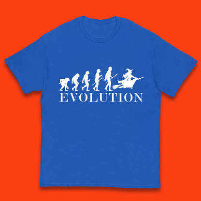 Witch Evolution Halloween Scary Spooky Witch Costume Kids T Shirt
