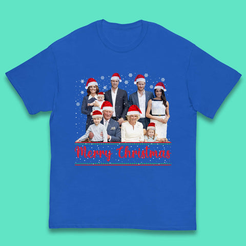 British Royal Family Succession Christmas Kids T-Shirt