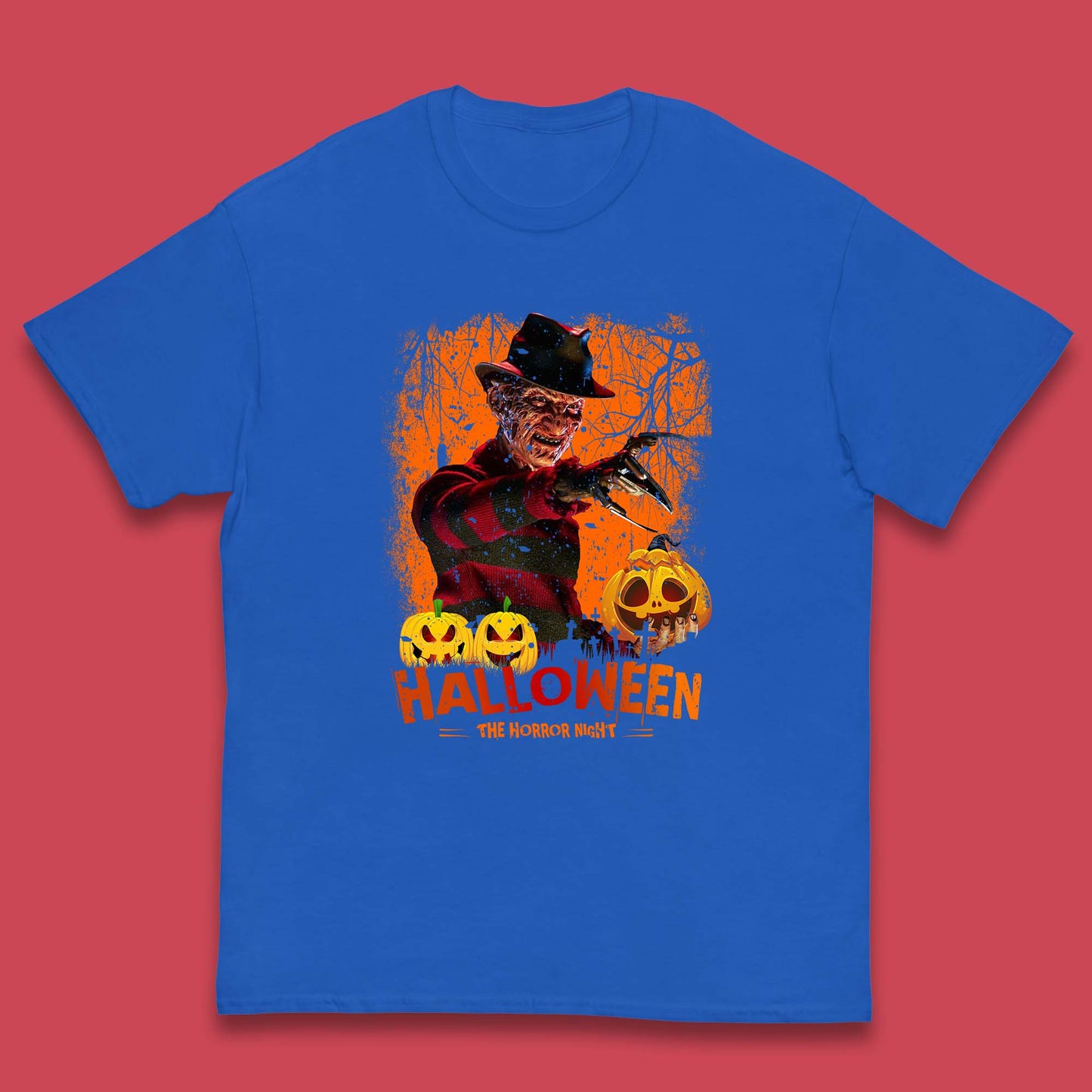 Halloween The Horror Night Freddy Krueger Horror Movie Character Serial Killer Kids T Shirt