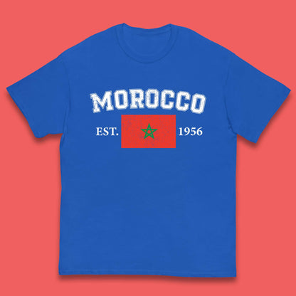 Morocco Est 1956 Kids T-Shirt