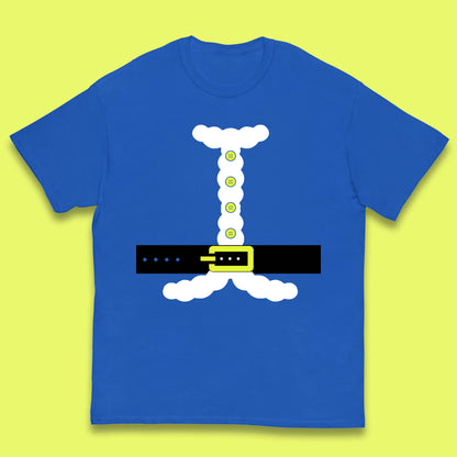 christmas santa claus costume t shirt