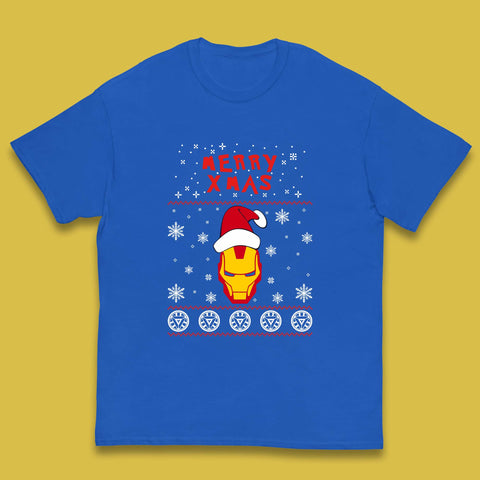 Merry Xmas Ironman Kids T-Shirt