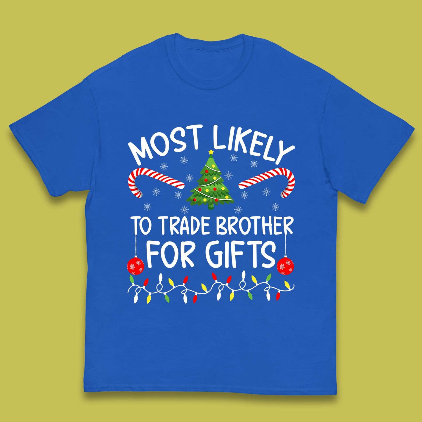 trade brother for christmas gifts t shirt