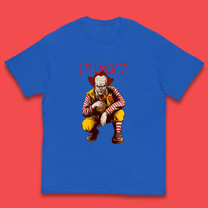 I'm Loven It Pennywise Clown Halloween IT Pennywise Clown Horror Movie Fictional Character Kids T Shirt