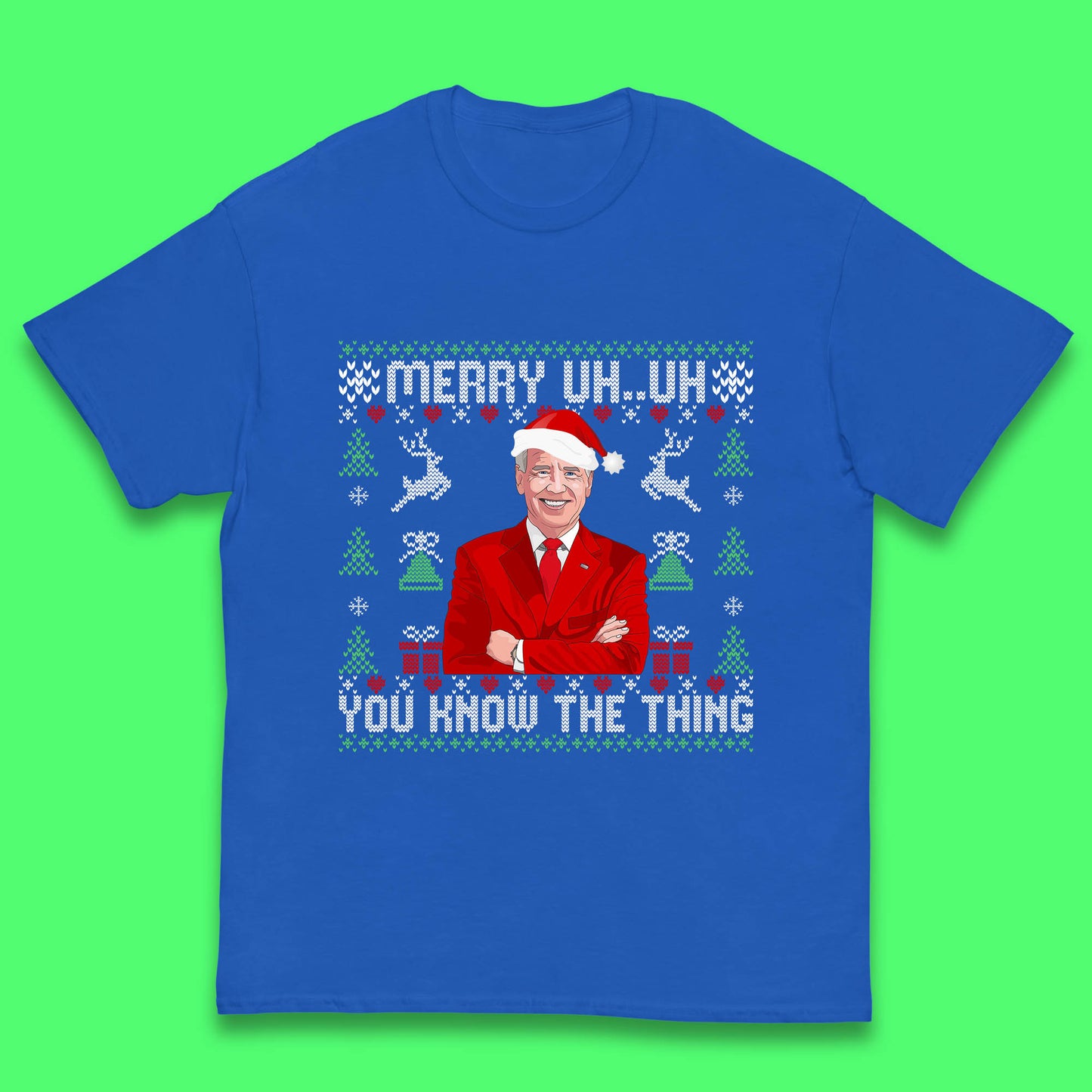 joe biden christmas t shirt