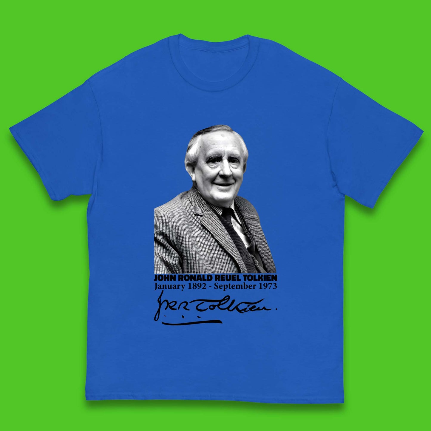 John Ronald Reuel Tolkien Signature Kids T-Shirt